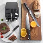 Cangshan KURO Series 12-Piece Knife Block Set, High Carbon X-7 Damascus Steel, 504340