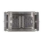 UCO Flatpack Smokeless Firepit and Grill –Portable Firepit- Stainless Steel- Woodburning- for Picnics, Beach, Backyard, and Camping- with Nylon Carry Bag