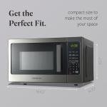 Farberware FM09WEISS Microwave, 0.9 Cu. Ft, Stainless Steel