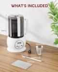Nut Milk Maker with Delay Start & Auto Cleaning, 50oz Almond, Soy, Oat Milk, Baby Food & Soup Maker, for Homemade Plant-Based & Non-Dairy Drinks, with Keep Warm Function