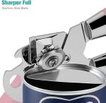 Can Opener,Professional 3-In-1 Multifunctional Manual Can Openers Bottle Opener,Kitchen Durable Stainless Steel Heavy Duty Can Opener Smooth Edge for Kitchen Seniors Friendly