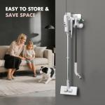 YKYI Steam Mop, Detachable 10 in 1 Multipurpose Steamer with 11 Attachments, Handheld Steam Cleaner for Home, Hardwood Floors, Laminate, Marble, Tile, Grout, Carpet, Windows, Furniture Cleaning