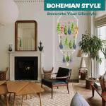 3 Tier Herb Drying Rack Hanging - Handcrafted Boho Flower Drying Racks - Saving Space Holds 14 Bouquets - Herb Dryer Hanging Rack for Spices Weed Flowers - Gift for Crafters