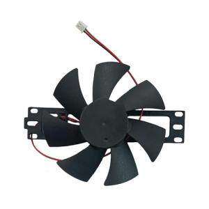 1-pk DC 12V 18V Universal Case Cooling Fan for Induction Cooker Repair