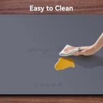 Food Warming Mat 24x16inch Surface Heating for Food Party Buffet Daily Use, Portable Electric Silicone Defrosting Tray, Hot Plate Keep Food Warm (Gray)