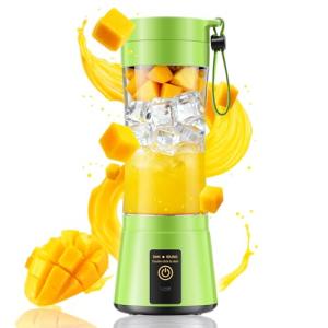 Cordless Personal Size Portable Blender - 380Ml Blender Smoothies and Shakes, BPA Free Traveling Juice Cup with Powerful Blending, Freshly Squeezed in Sports/Travel/Home