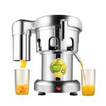 Juicer Machine, Commercial Juice Extractor, Heavy Duty Centrifugal Juicer Machine Electric Stainless Steel Whole Vegetable & Fruit Juice Maker Squeezer, 110V 370W Juice & Residue Separated Low Noise