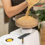 NutriMill Impact Compact High Speed Electric Grain Mill for Fresh Flour Wheat Grinder with Stainless Steel Milling Heads