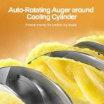 VIBOFROST 9-in-1 Slushie Machine for Home,88oz Frozen Drink Maker with Rapid Cooling&Auto-Clean,Quiet Ice Slush Maker for Margaritas,Milkshakes,Frappés&More, Perfect for Parties (Ivory)