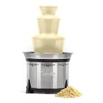 Sephra Belgian WHITE Fondue Chocolate - Fountain Ready Imported Belgian Chocolate for Melting - Organic Baking Chocolate - White Couverture Chocolate HALAL, Vegan & Gluten Free, 2lbs