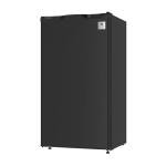 ARCTIC CHEF ACFR335, 3.2 Cu Ft Compact Design Mini Fridge with Freezer, Stainless, Black SS