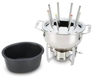 All-Clad Stainless Steel Fondue Set, 12 Pieces