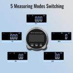 Digital Measuring Wheel USB Rechargeable 652.8ft/199m High Precision Measurement with LCD Display Portable Smart Distance Measurer for Flat Curved Diameter Irregular Surfaces