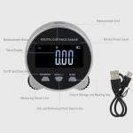 Digital Measuring Wheel USB Rechargeable 652.8ft/199m High Precision Measurement with LCD Display Portable Smart Distance Measurer for Flat Curved Diameter Irregular Surfaces