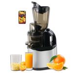 Cold Press Juicer, 5.5" Wide Feed Chute Juice Extractor Machine,High Juice Yield,Slow Masticating Juicer fit Whole Vegetables & Fruits Easy Clean for Batch Juicing BPA Free 800w motor