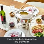 All-Clad Stainless Steel Fondue Set, 12 Pieces
