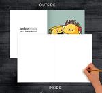 Andaz Press Funny Wedding Jumbo Card, Taco Bout A Wedding 8.5 x 11 inch Blank Congratulations Greeting Card with Envelope, Humour, Rude Card for Newlyweds, Bride and Groom, 1-Pack