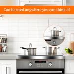 Mineye 304 Brushed Stainless Steel Sheet Gap Filler, Self-Adhesive Metal Gap Filler Trim Strip for Wall Oven/Microwave Combo/Range/Cooktop, 30" Long, 3'' Wide, 20Ga Thickness ﻿