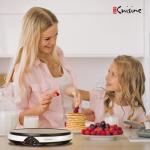 Euro Cuisine 12-Inch Electric Crepe Maker with Accessories