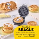 Peanuts x Dash Mini Waffle Maker