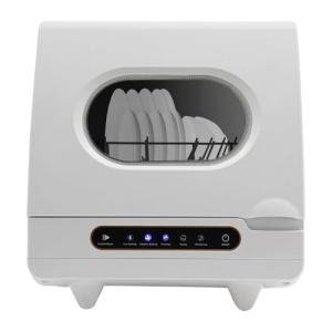 Countertop Dishwasher, 5 Washing Programs Portable Dishwasher, 360°Rotation Flushing Wash Fruit Machine, High-Temp wash Dishwasher for Homes Kitchen Apartments Dormitories Campers Rvs
