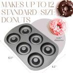Nonstick Steel Donut Pan with 6 Molds