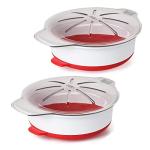 OXO Good Grips Microwave Egg Cooker, White (2 Pack)