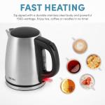 Aroma 1.0L Stainless Steel Electric Kettle
