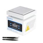 KeenWise 110V 360W Soldering Hot Plate, Electric Hot Plate, LED Microcomputer Electric Preheat Soldering Station Welder Hot Plate Rework Heater Lab 100X100mm (3.94 * 3.94in) Plate