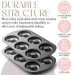Nonstick Steel Donut Pan with 6 Molds