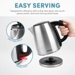 Aroma 1.0L Stainless Steel Electric Kettle