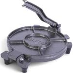 ALPHA LIVING Tortilla Press – 10 Inch Cast Iron Quesadilla Maker – Heavy Duty Empanada Maker Press – Cast Iron Tortilla Maker for Kitchen, Home Use