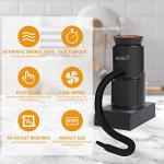 Boruit SK305 Drink Smoke Gun Cocktail Smoker Kit with Wood Chips, Whiskey Meat Bbq Cheese Smoking Infuser Portable Cold Flavour Dry Blaster