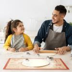 Silicone Baking Pastry Dough Mat - 28x20Inch Extra Large Cookie Bread Rolling Mats Sheet, Nonstick Kitchen Counter Kneading Board, Thick Reusable Pie Cookies Pizza Fondant Making Matt with Measurement