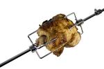 Dyna-Glo Universal Heavy Duty Rotisserie Kit for Grills, Black & Silver