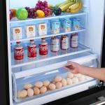 Forno 31" Milano Espresso Black Fridge with Bottom Freezer - 17.2 cu. ft Counter Depth Refrigerator with Touch Control & LED - Swing Door Fridge with Adjustable Door Bins and Crisper Drawer