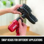 SKIL Electric Spin Scrubber, Cordless Power Brush for Cleaning, 20V Kit with Battery, Charger - PB5100D-12