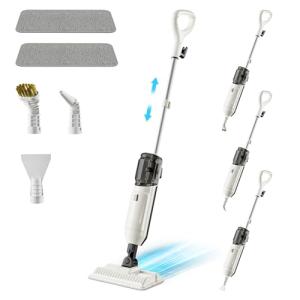 Steam Mop, MultiPurpose Steam Cleaner for Home with Handheld Steamer Mops Accessories Pet Steam Mop Cleaner for Floor Cleaning, Hardfloor, Tile, Carpet for Whole Home Use