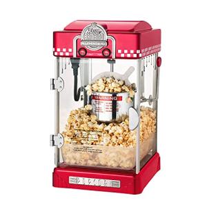 Great Northern Popcorn Company 83-DT5621 Northern Company Red GNP Little Bambino 2-1/2 Ounce Retro Style Popcorn Popper Machine, 2.5 Ounce