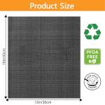 GWYSY 4 Packs Oven Liners for Bottom of Oven, 16"x12" Pre-Cut Rectangle Reusable Fiberglass Heat Resistant Non-Stick Mats for Breville BOV900BSS BOV950BSS Smart Oven Air Fryer Pro Convection Oven