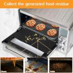 GWYSY 4 Packs Oven Liners for Bottom of Oven, 16"x12" Pre-Cut Rectangle Reusable Fiberglass Heat Resistant Non-Stick Mats for Breville BOV900BSS BOV950BSS Smart Oven Air Fryer Pro Convection Oven