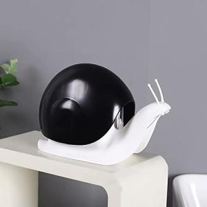 Hand Soap Dispenser 120ml Plastic Snail Soap Dispenser Kids Cute Pump Liquid Sanitizer Bottle Funny Cartoon Animal Countertop Dispenser for Bathroom Kitchen Office Toilet Hotel (Black)