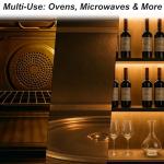 10W 12V G4 Bi-Pin Base Oven Light Bulbs for Dacor 86364 Halogen Light Bulbs，Compatible with 86573, 8-6573, DE81-05142A,Replacement for Electric Ovens, Ranges, and Wall Ovens