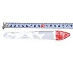 NentMent 50 Pack Cuticle Pusher Bags 5.5'' PVC Clear Disposable Cuticle Trimmer Bag Sleeve Pouch for Ear Wax Removal Kit Ear Cleaners Individual Packing Ear Pick Lab Spatula Micro Lab Scoop Spoon