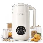 8-in-1 Automatic Nut Milk Maker Machine, 50oz Soy Milk Maker with 12 Blades, Nut Milk Maker Blender for Homemade Plant-Based Milk, Oat, Soy, with Self-Cleaning, Keep Warm, 12-Hour Delay