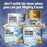 Garbage Disposal Cleaner And Deodorizer Tablets 24 Pack - 1 Year Supply Kitchen Sink Cleaner And Deodorizer, Septic Safe Foaming clean, Lemon Scent, Removes Odor-Causing Residues