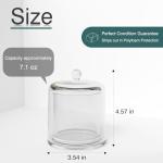 GorGin French butter dish,Butter cake plate,used for spreading soft butter,glass Butter Keeper With Lid for Countertop, home gift, kitchen and home decoration, transparent