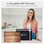 Spartali & Company Premium Reversible Black Walnut Cutting Board with Juice Groove – 18" x 12” Hardwood Butcher Block for Meat, Cheese & Veggies – No Microplastics, BPA-Free, Gift-Ready Box