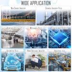 PTFE Tube for 1.75mm Filament 5M(16.5ft), 2mm ID X 4mm OD 3D Printer Tube Food Grade High Temperature Tube Pipe for Most 1.75mm Filament PLA ABS 3D Printer(Milky White)