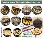 Walnut Cookie Mold Maker 16 Non-Stick Granite - Oreshki Mold Maker - Walnut Cookie Maker Oreshek - Oreshnitsa Maker - Nutty Maker - Oрешница Russian - Nut Cookies Maker - Oreshki Maker Molds